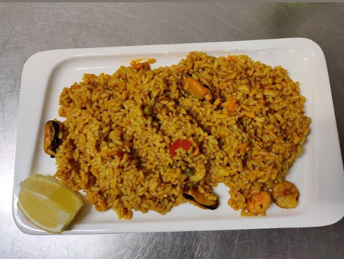 Paella de marisco